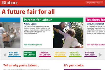 Labour election slogan: A Future Fair For All