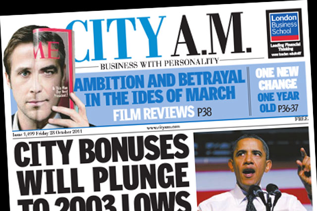 City AM: launches market challenge