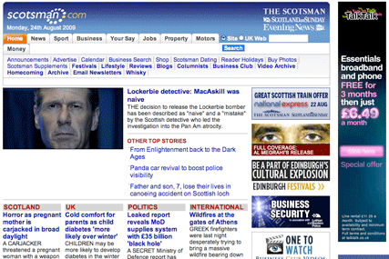 The Scotsman: publisher Johnston Press has denied reports of a sale