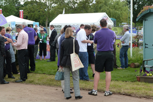 Landscape designers would have attended the show. Photo: BALI