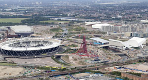 Olympic Park build sees 40,000 workers help make 2012