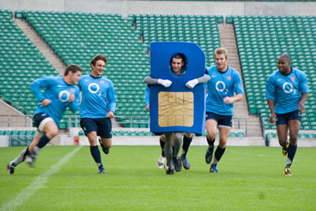 O2's Sim Rugby ad