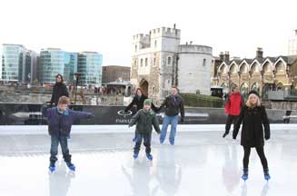 Parker sponsors Tower of London ice rink