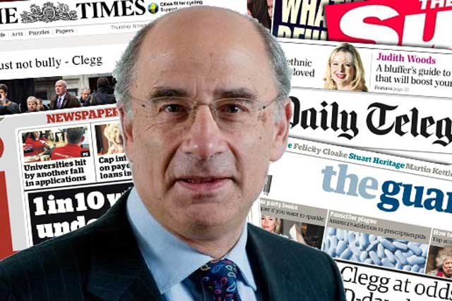 Leveson: 'I am proposing regulation organised by the press itself with a statutory process to support press freedom'