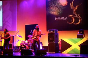 Bands took to the stage at Jamaica House at The O2