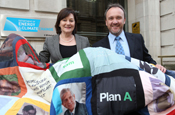 Marks and Spencer: presents quilt to the Department of the Environment