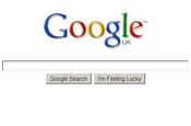 Google: simplifies the homepage