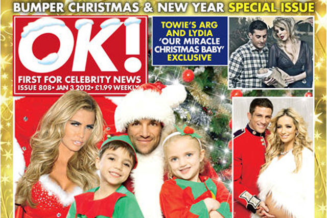 OK! magazine: festive issue of the Northern & Shell title