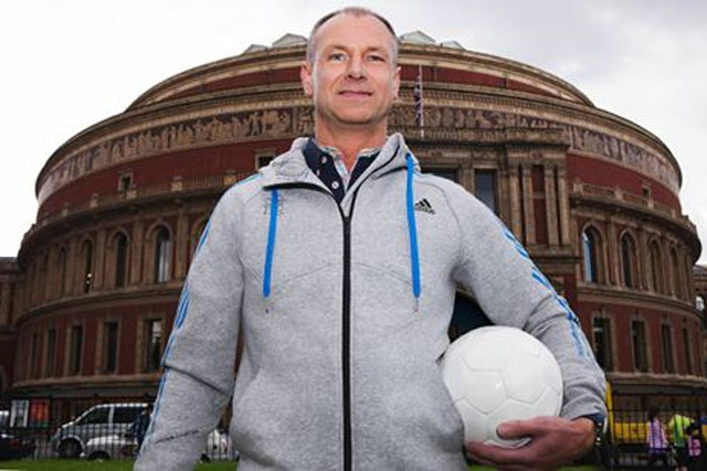 Robert Ashcroft: winner of adidas's 'name the ball' competition