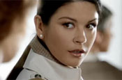 Zeta-Jones: starring in a previous Lux ad