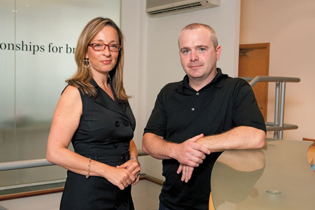 Phillips (l) and Moran: joining The Communications Agency