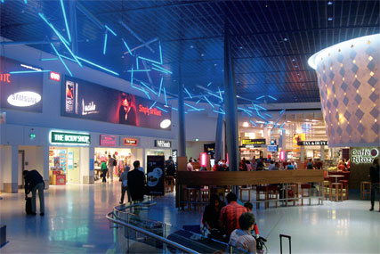 Eye's new sites at Manchester Airport
