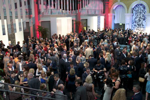 The throngs gathered for the AEO Awards