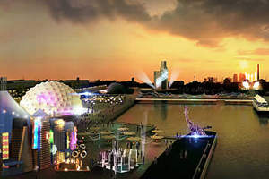 London Pleasure Gardens where Bloc took place