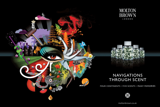 Molton Brown; fragrance campaign by Fitch