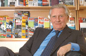 Heseltine: bringing to an end 50 years at the helm of Haymarket