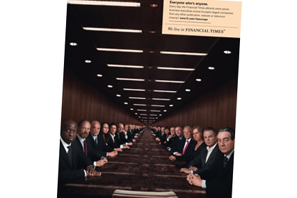 FT: most important business read in BE: Europe survey