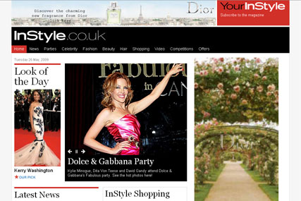 The new look InStyle website