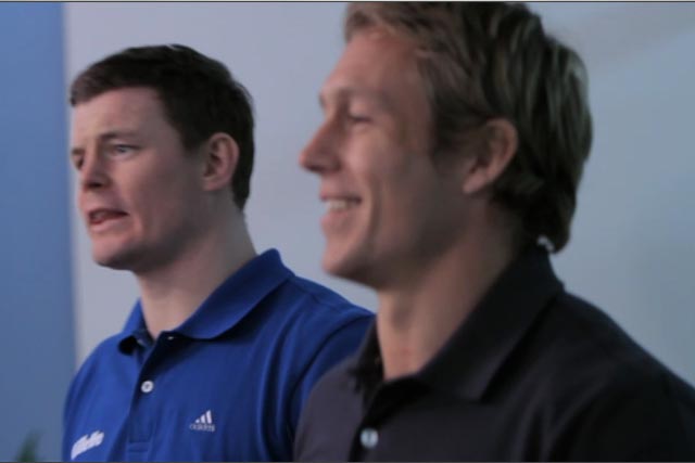 Gillette: Brian O' Driscoll and Jonny Wilkinson star in latest ad