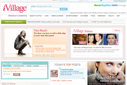 IVillage: sister website called Kalimocho to be launched