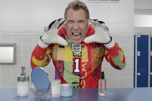 David Seaman: former England goalkeeper stars in Nivea Sensitive range ad