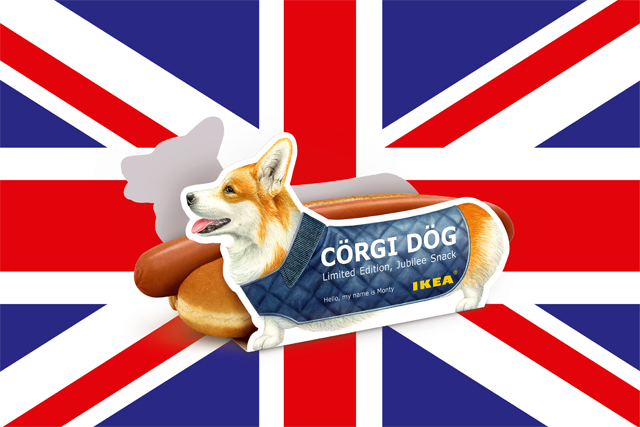 Jubilee-themed LIDA campaign for IKEA