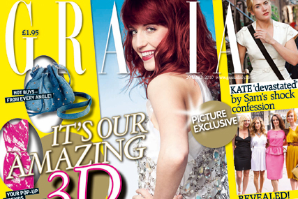 Grazia: 3D edition features Florence and The Machine