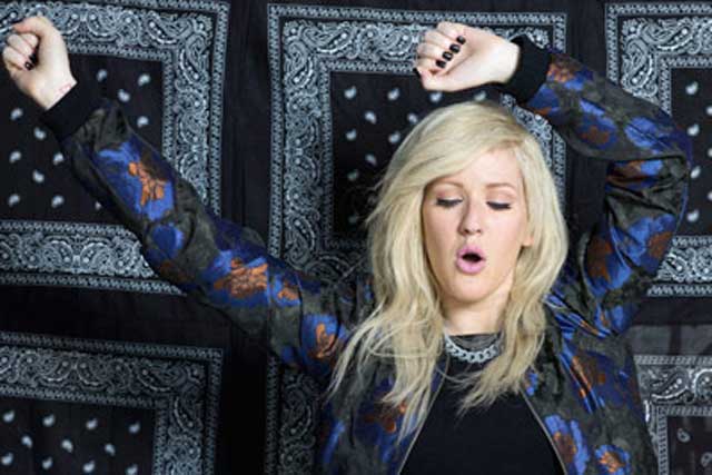 Ellie Goulding: stars in Asos Christmas activity