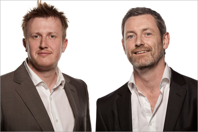 Ryan Shaw and Dom Martin: joint creative directors at The Bank