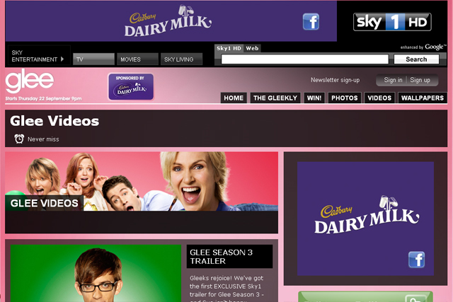 Glee: Cadbury Dairy Milk to sponsor latest series on Sky1
