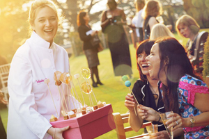 Picture gallery: Hedsor House toasts partnership with Rhubarb