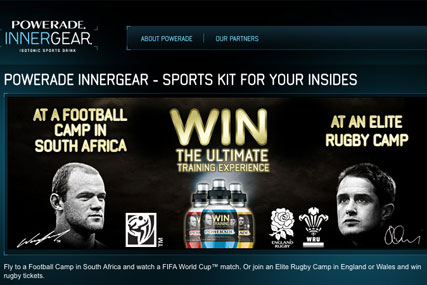 Powerade: promotion offers exclusive training experiences