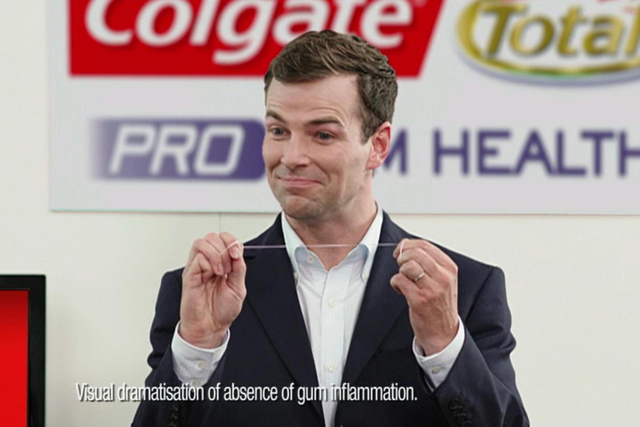 Colgate: most-remembered ad in September