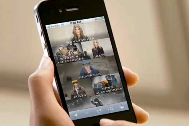 Burberry: mobile app