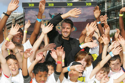 Jamie Redknapp and adoring fans