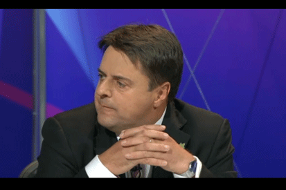 Nick Griffin slapped 20 million times