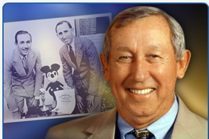 Roy Disney: associated with the Disney company for 56 years