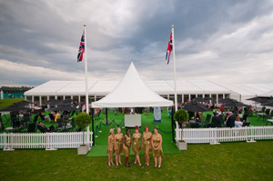 Piggots' marquees at Guards Polo Club