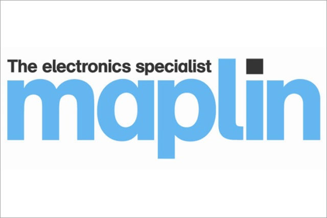 Maplin: returns to TV advertising