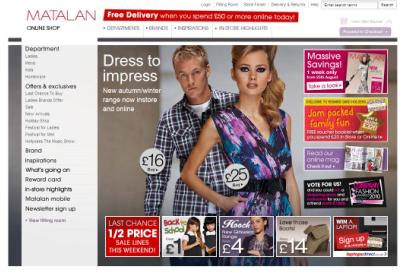 Matalan: reviewing ad account