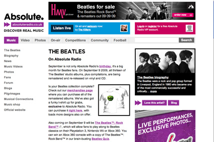 Absolute Radio: signs merchandise deal with Bravado