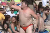 Flash mob: dancing on Bondi