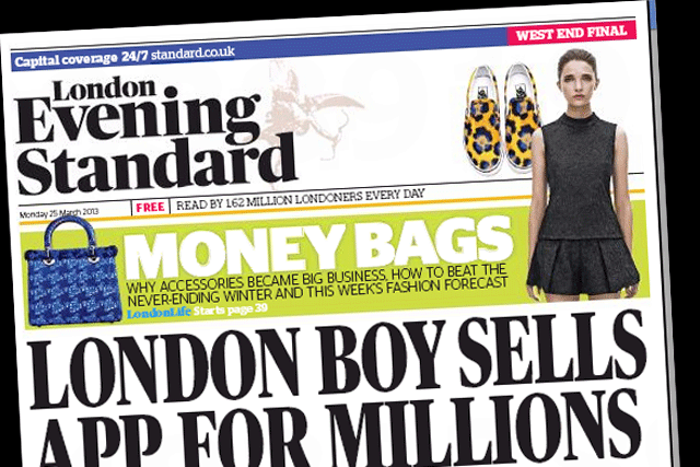 Evening Standard: newspaper's Dispossessed Fund raises £10.41m