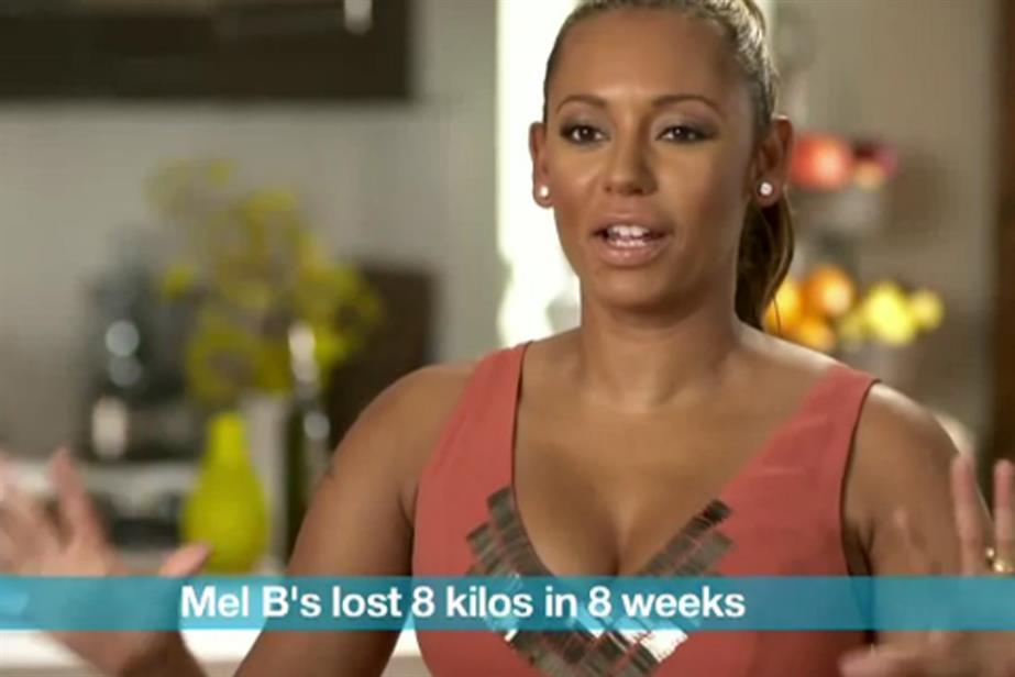 Mel B: stars in Jenny Craig's Australia campaign