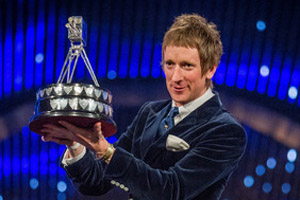 Bradley Wiggins added another trophy to his cabinet