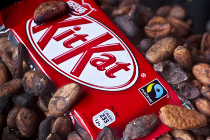 Kit Kat: given Fair Trade acreditation in 2009