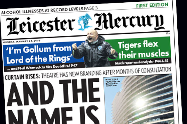 Leicester Mercury: part of the Northcliffe Media regional group