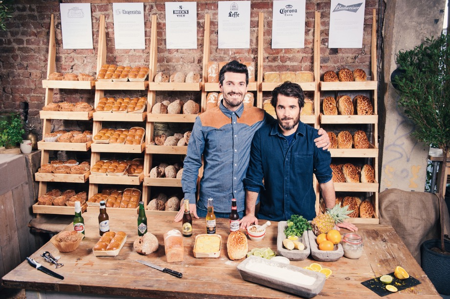 The beer bakery serves six AB InBev beer-inspired breads
