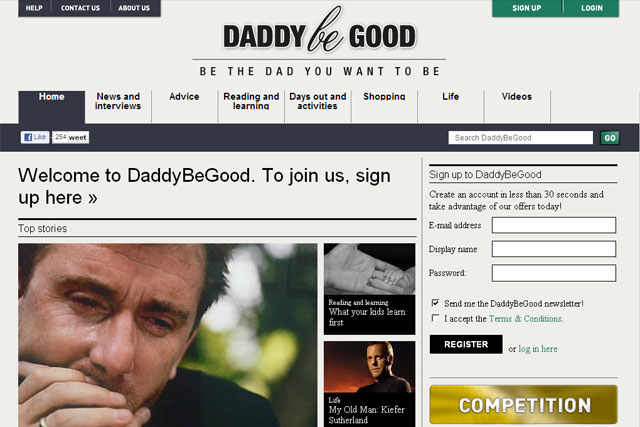 DaddyBeGood: owners Beta plan to reposition the website