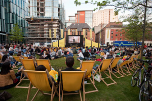 ADI installs open-air cinema in Manchester